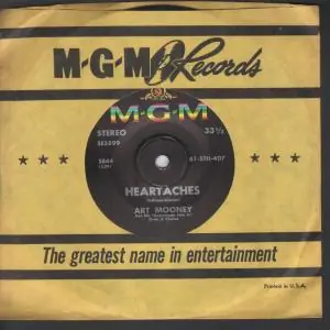 Art Mooney - Heartaches - 7 Inch Limited Time