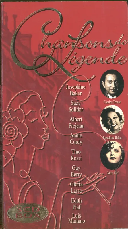 Various Artists - Chansons De Légende - Triple Cd Place Order