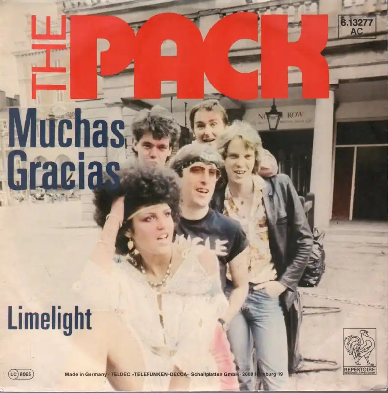 Free Delivery Pack (80'S Pop/Wave Group) - Muchas Gracias - 7 Inch