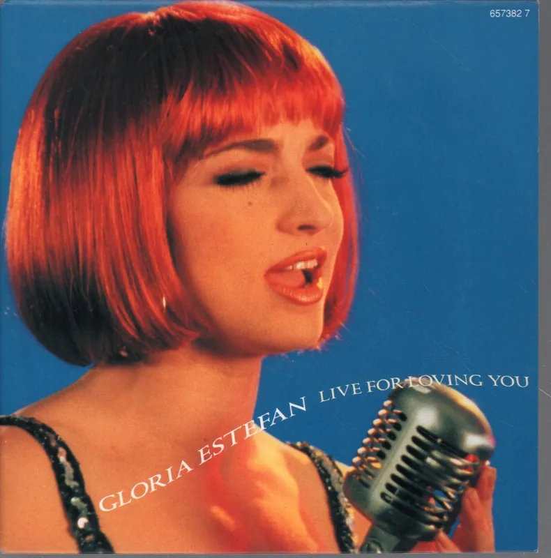 Worldwide Shipping Gloria Estefan - Live For Loving You - 7 Inch