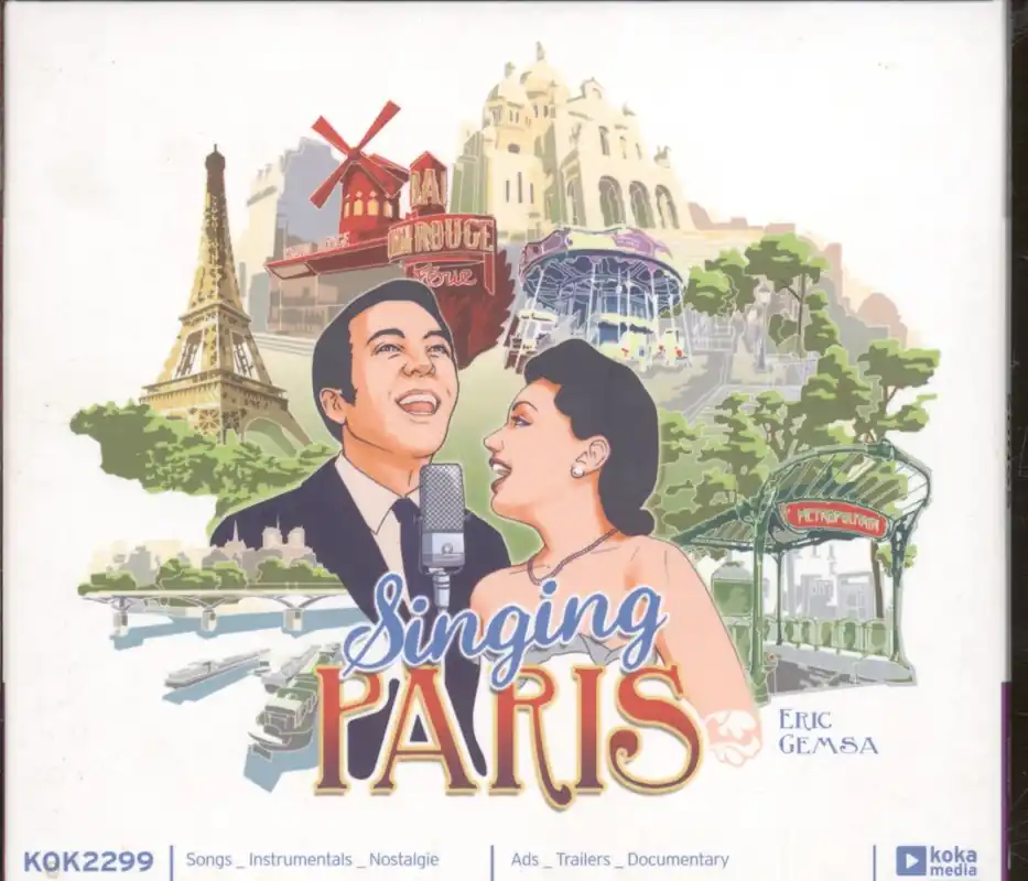 Direct From Factory Various Artists - Singing Paris - Double Cd