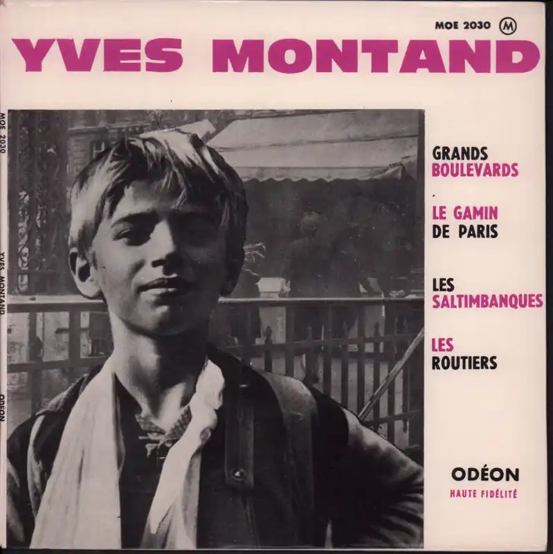 Genuine Yves Montand - Grands Boulevards - 7 Inch