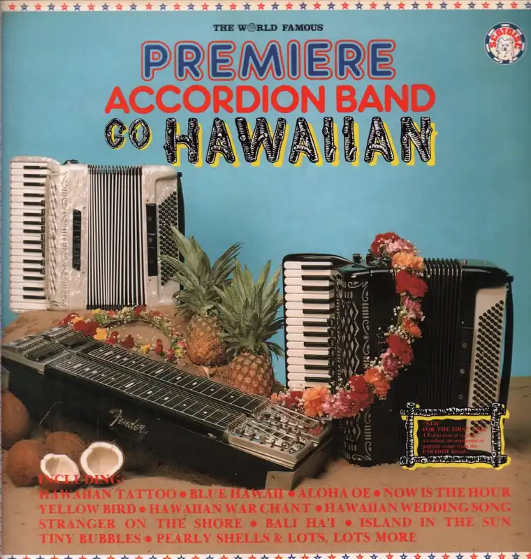 Premiere Accordion Band - Go Hawaiian - Lp Premium