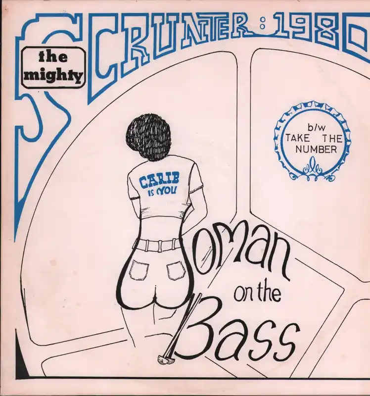 Free Delivery Mighty Scrunter - Woman On The Bass - 12 Inch