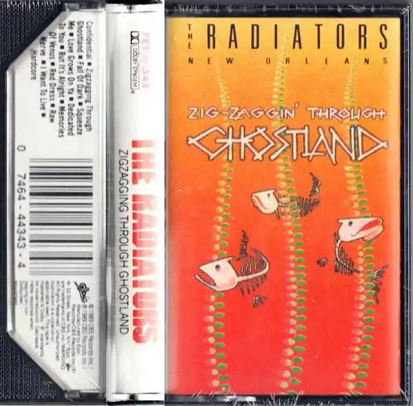 Radiators - Zig-Zaggin' Through Ghostland - Cassette Popular