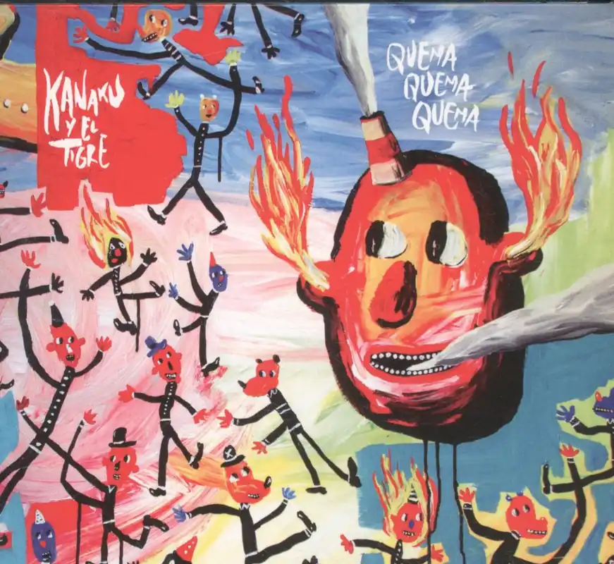 Fast Shipping Kanaku Y El Tigre - Quema Quema Quema - Cd