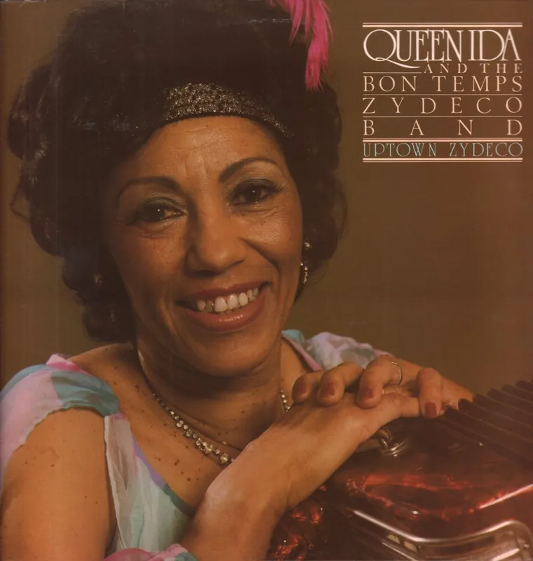 Queen Ida And The Bon Temps Zydeco Band - Uptown Zydeco - Lp Exclusive Offer
