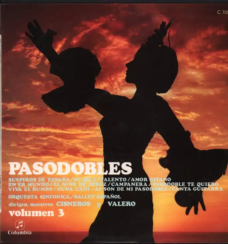 Limited Time Orquesta Sinfonica Ballet Espanol / Cisneros y Valero - Pasodobles - V