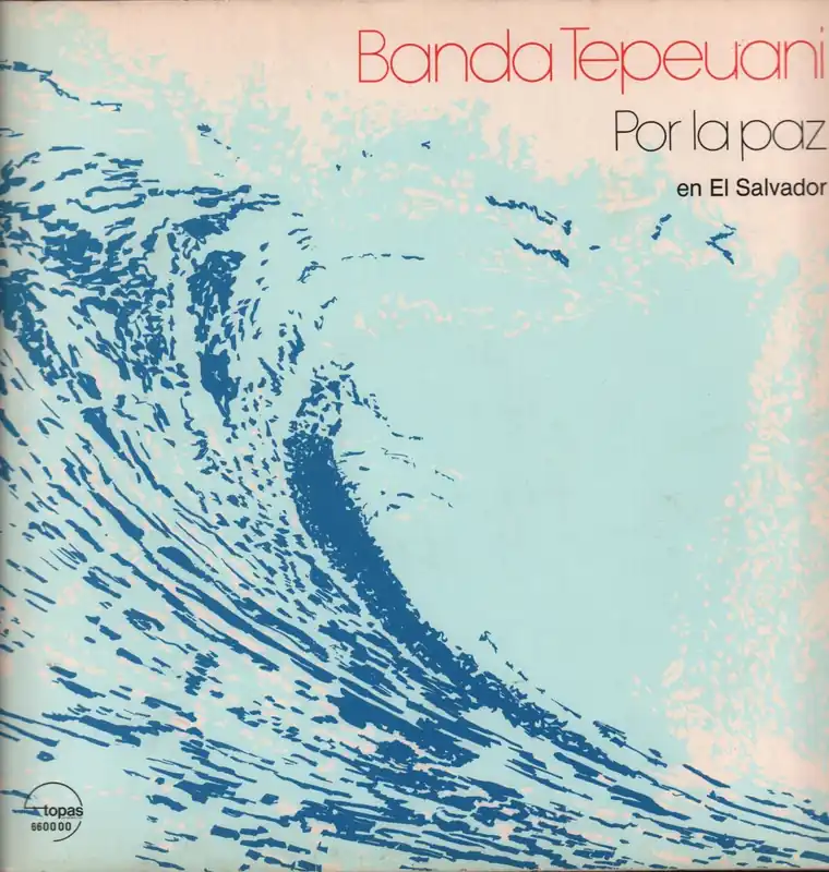 Banda Tepeuani - Por La Paz - Lp Handmade