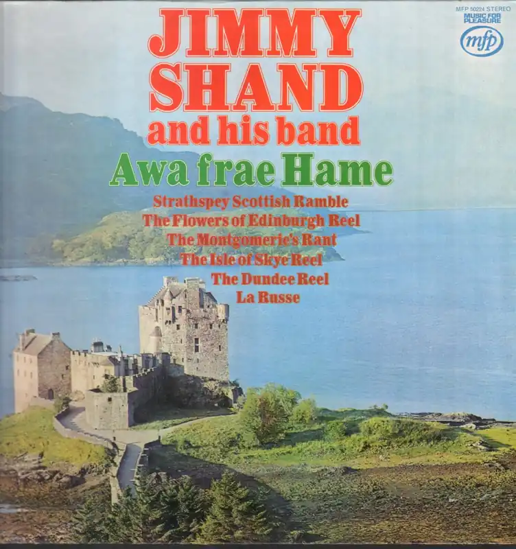 Jimmy Shand And His Band - Awa Frae Hame - Lp Professional Grade