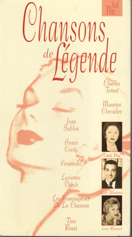 Various Artists - Chansons De Legende - Triple Cd Certified