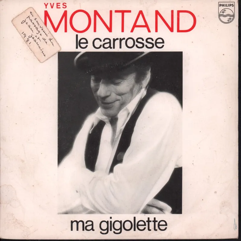 Bargain Yves Montand - Le Carrosse - 7 Inch