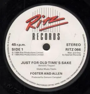 Best Seller Foster And Allen - Just For Old Time's Sake - 7 Inch