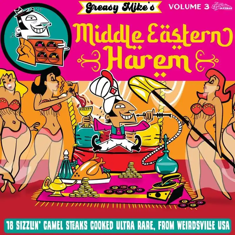 Various Artists - Greasy Mike's Middle Eastern Harem - Lp High Quality